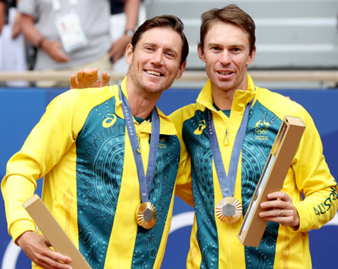 Ebden and Peers elated after winning the Olympic doubles gold