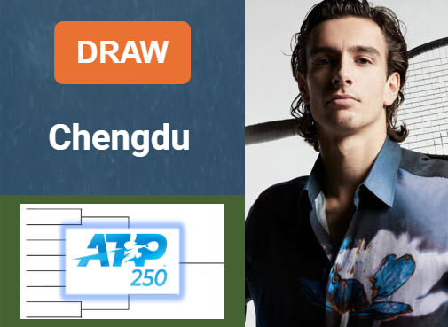 ATP CHENGDU DRAW, PRIZE MONEY. Musetti, Bublik, Jarry, Martinez Portero are the leaders