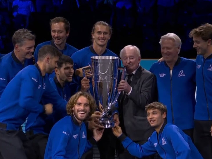 Team Europe wins Laver Cup 13-11 after Alcaraz beats Taylor Fritz