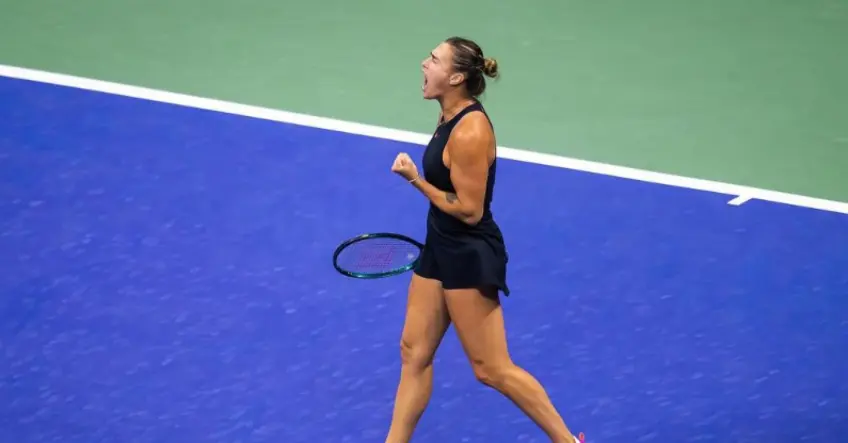 Aryna Sabalenka is really on fire