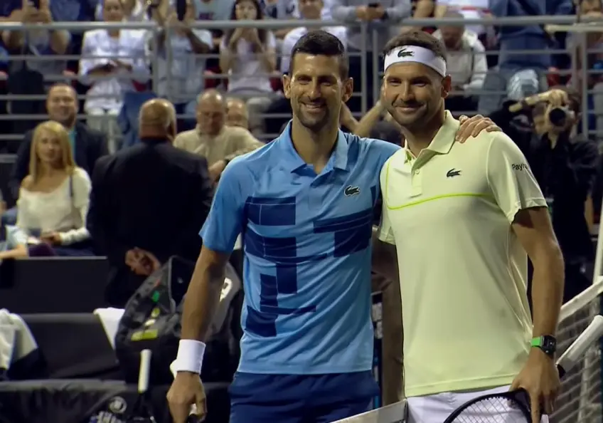 Novak Djokovic and Grigor Dimitrov embrace memorable night in Sofia