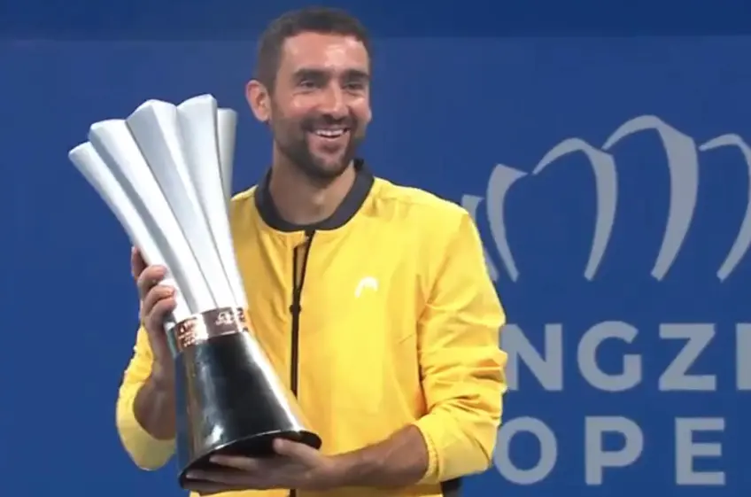 Novak Djokovic applauds Marin Cilic’s historic ATP title