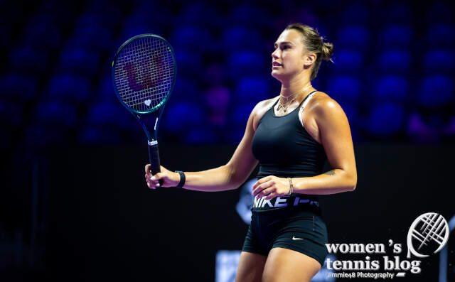 WTA Finals draw + first photos from Riyadh