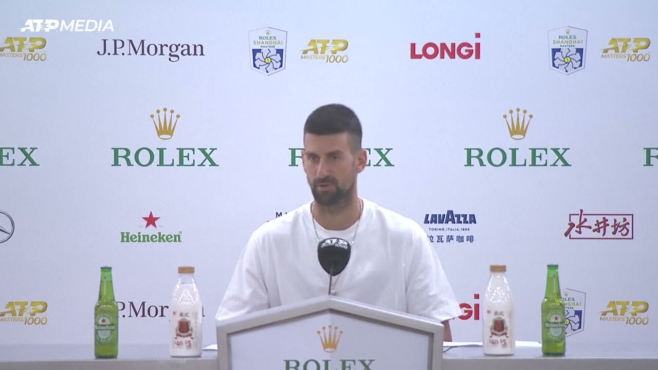 The press conference Djokovic: “Sinner doping case is not helping tennis at all”