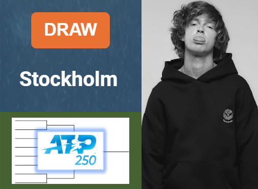 ATP STOCKHOLM DRAW, PRIZE MONEY. Rublev, Ruud, Dimitrov, Paul are the top seeds