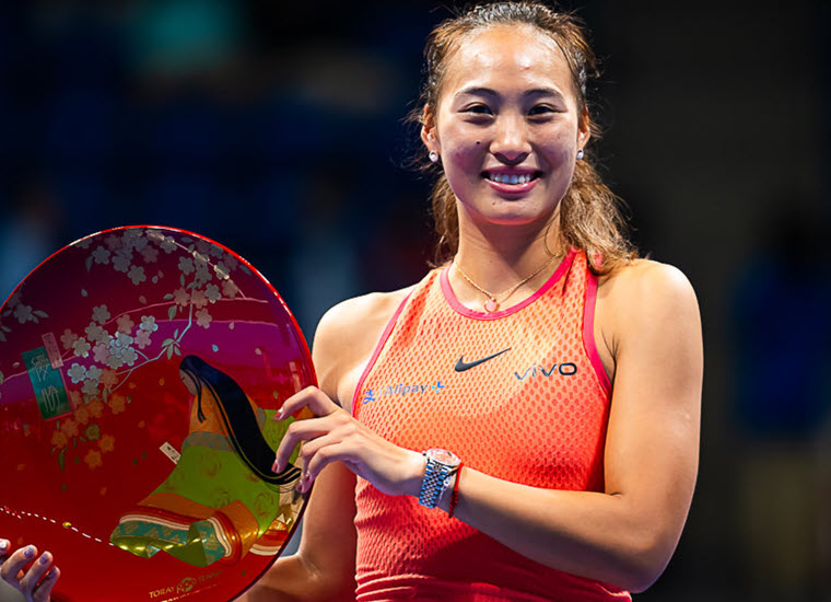 Relentless Qinwen Zheng conquers the title in Tokyo. HIGHLIGHTS – TOKYO RESULTS