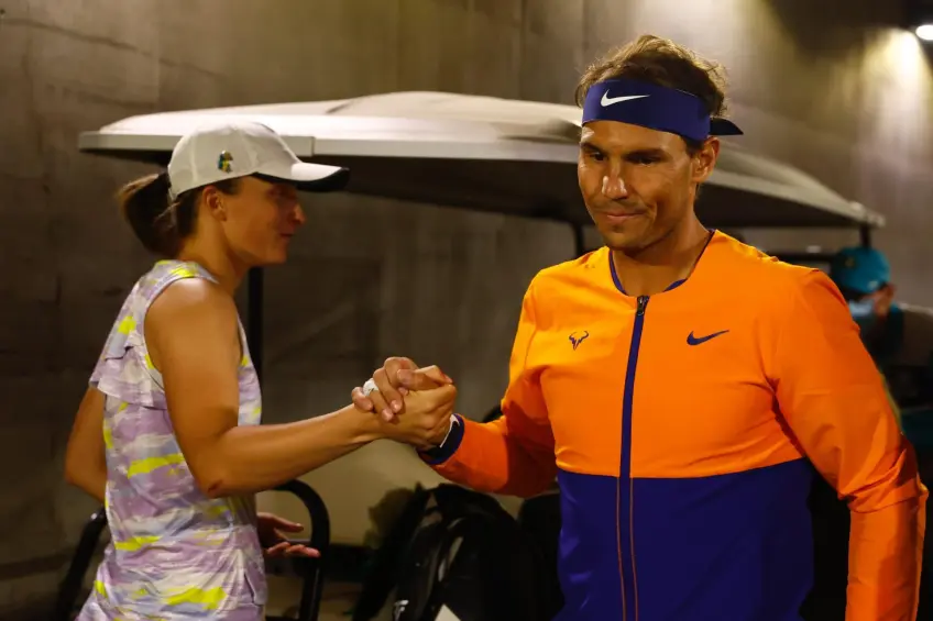 Iga Swiatek comes up with one of best tributes for her retiring idol Rafael Nadal