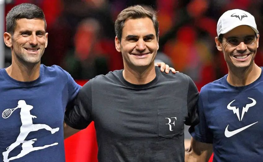 Rafael Nadal and the rivalry with Roger Federer and Novak Djokovic