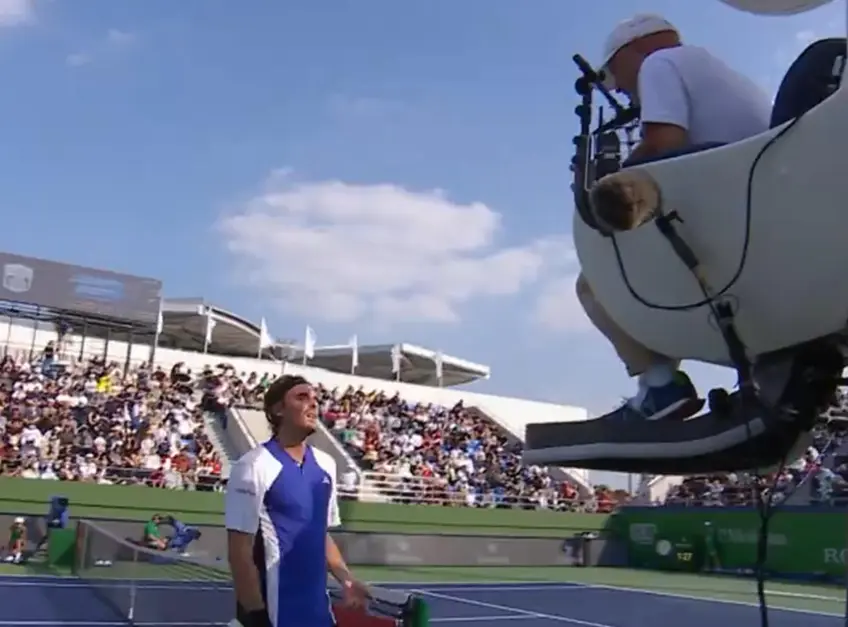 Stefanos Tsitsipas rips umpire post-match after tense on-court argument