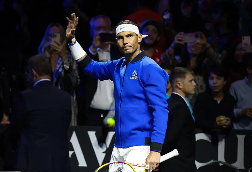 The number of rackets used by Rafael Nadal in his career revealed