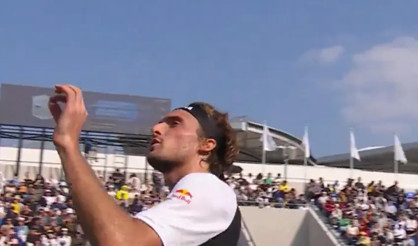 Watch: Stefanos Tsitsipas hurls strong words at umpire, wishes him to lose job