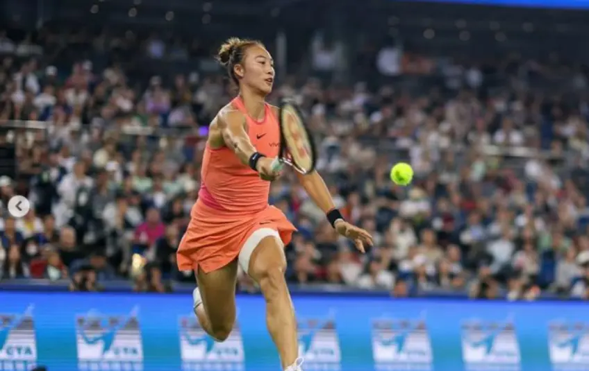 Zheng Qinwen shares why she had to take pills before Wuhan final vs Aryna Sabalenka