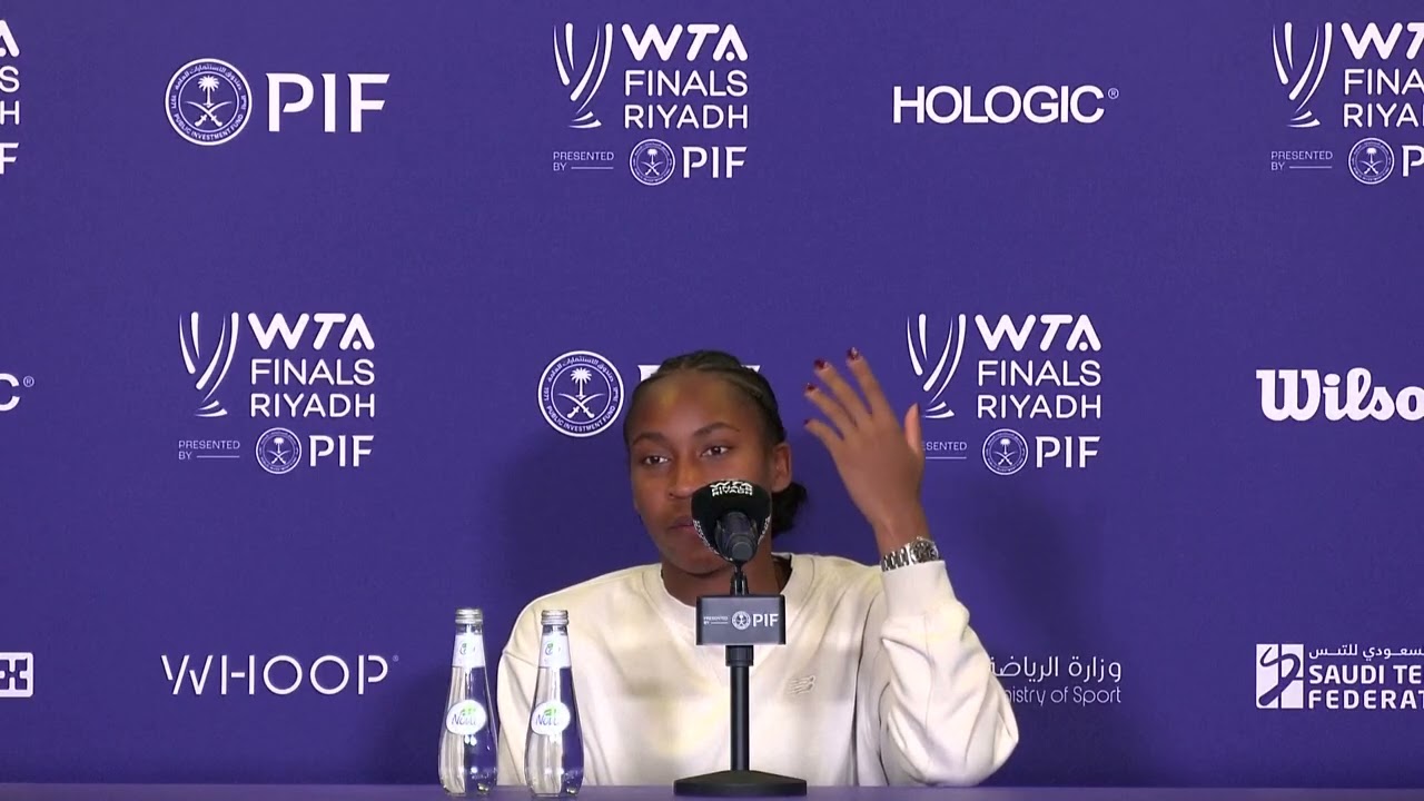 Coco Gauff on the final against fan-favourite Zheng Qinwen: “It is going to be fun”