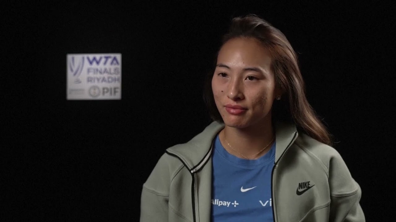 Zheng Qinwen on WTA Finals loss to Coco Gauff in Riyadh: “Tennis can hurt you”