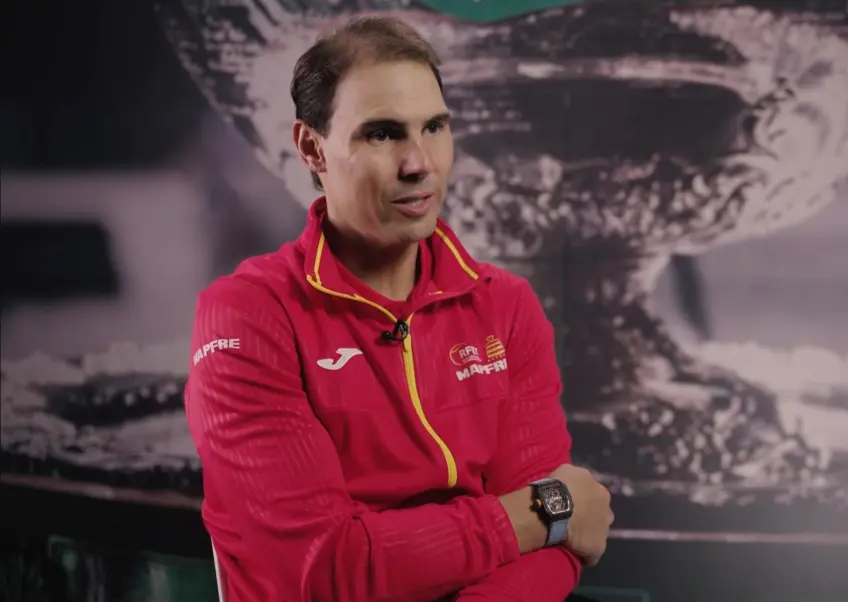 Watch: Rafael Nadal cries during Spain’s national anthem