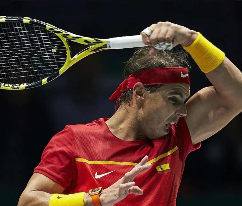 WATCH – Rafael Nadal is working very hard in practice