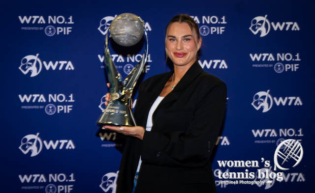 WTA Awards 2024: Sabalenka shines as Player of the Year