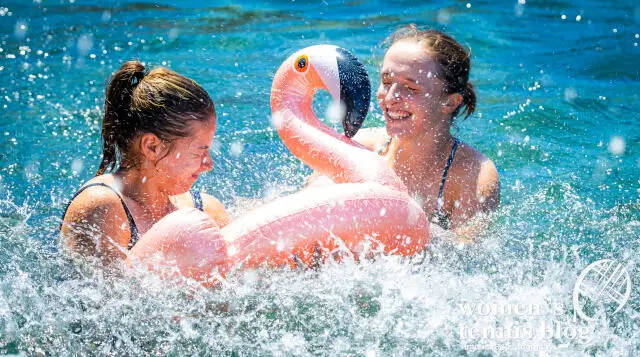 In photos: Team Poland takes a splash at Wylie’s Baths in Sydney