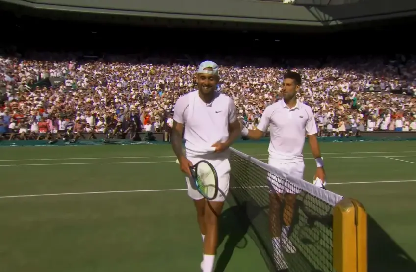 Breaking: Novak Djokovic teams up with Nick Kyrgios!