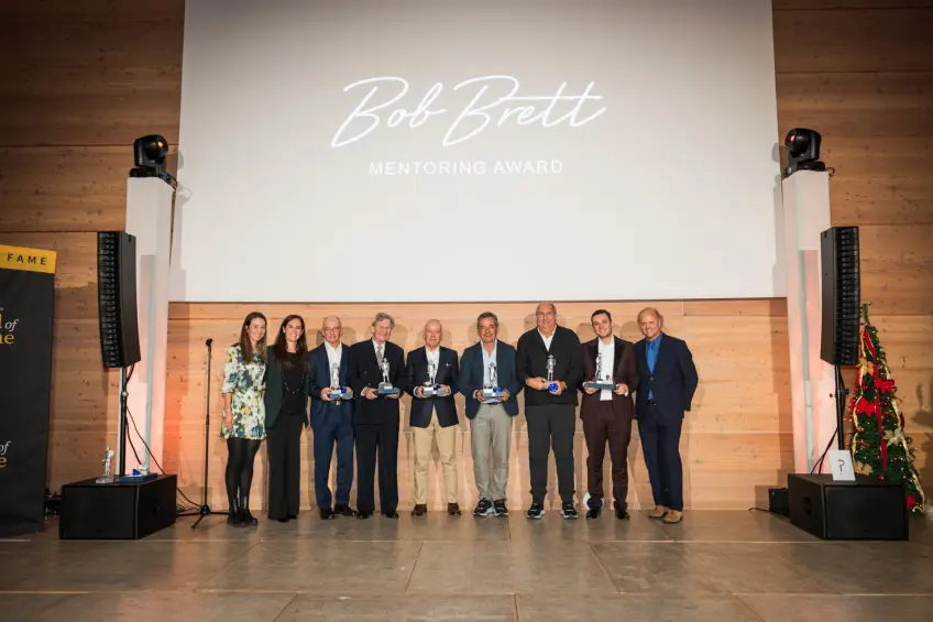 Famous Tennis Coaches Honored with the Bob Brett Mentoring Award