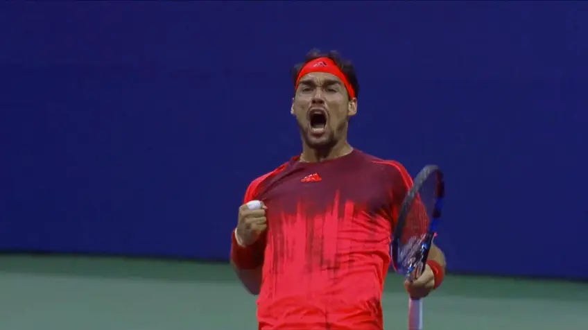 First since Roger Federer! Fognini relives his US Open miracle vs. Rafael Nadal