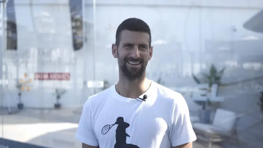 Novak Djokovic is showing a new side of his personality