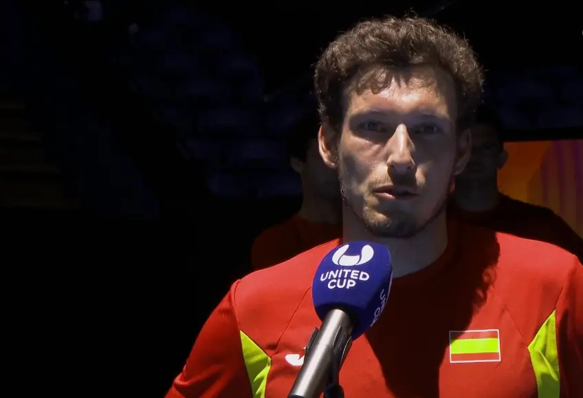 Pablo Carreno Busta wins first ATP match of the new season