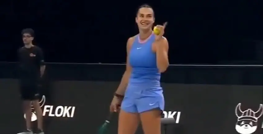 Watch: Baby starts crying in tense situation, Aryna Sabalenka: Exactly how I feel