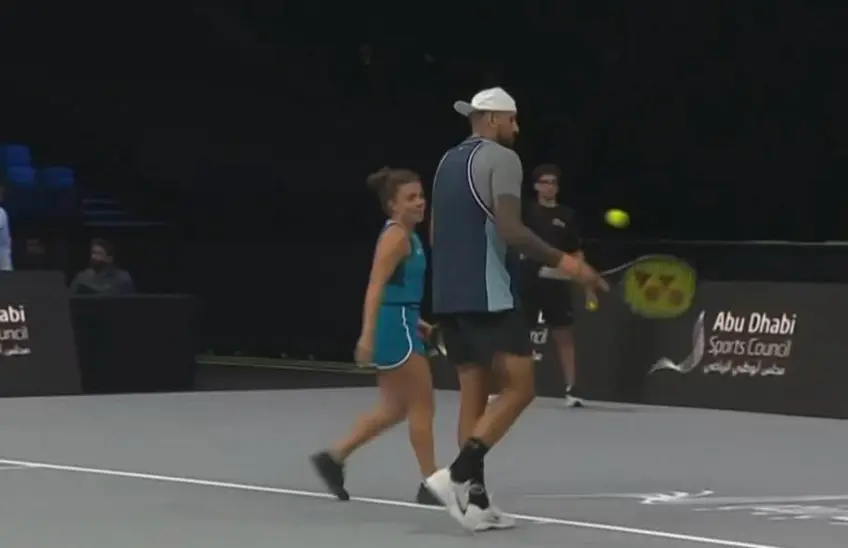 WTL: Nick Kyrgios wins mixed doubles thriller with Jasmine Paolini for winning return