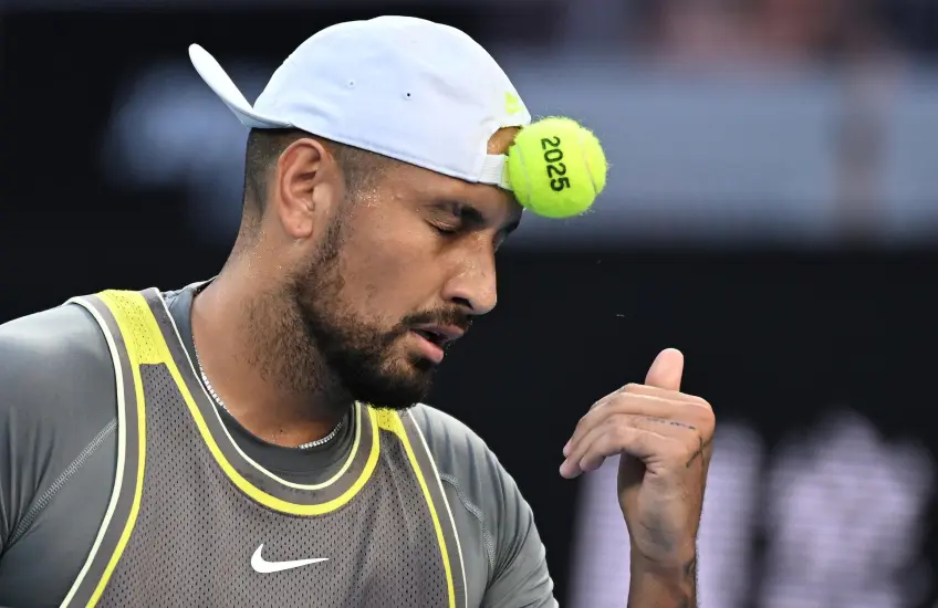 Annoyed Nick Kyrgios calls Jacob Fearnley ‘f—— Challenger player’ during AO loss