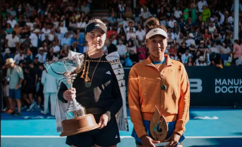 Clara Tauson shows empathy for Naomi Osaka after teary-eyed end to Auckland final