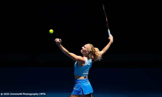 From Lotto to Joma: Siniakova opens 2025 with new apparel sponsor