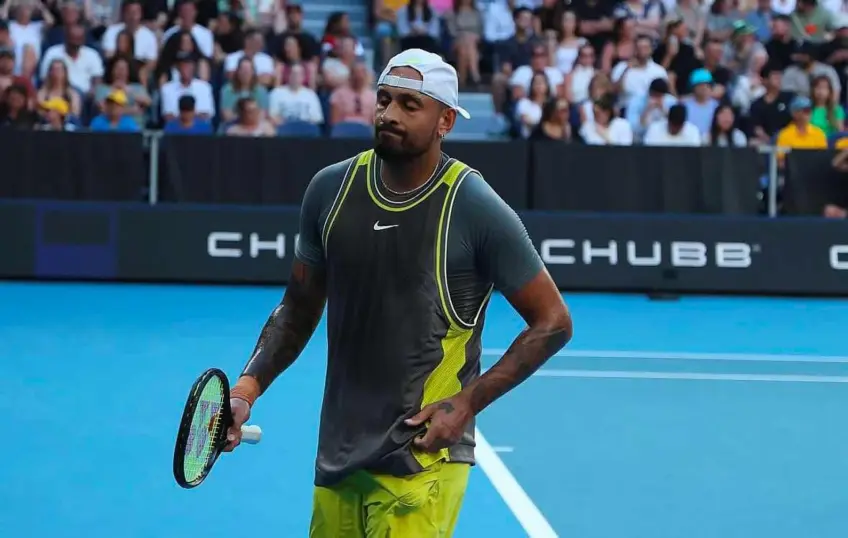 Lleyton Hewitt highlights what was clear in Nick Kyrgios’ Australian Open loss