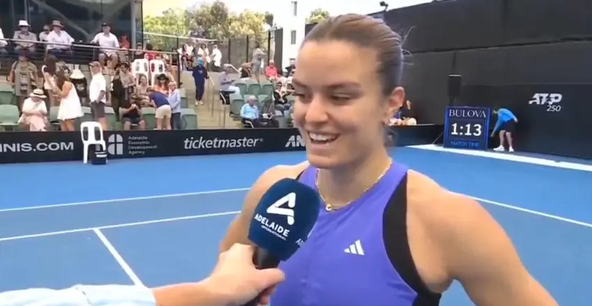 Maria Sakkari has very funny comment after winning in Adelaide as lucky loser