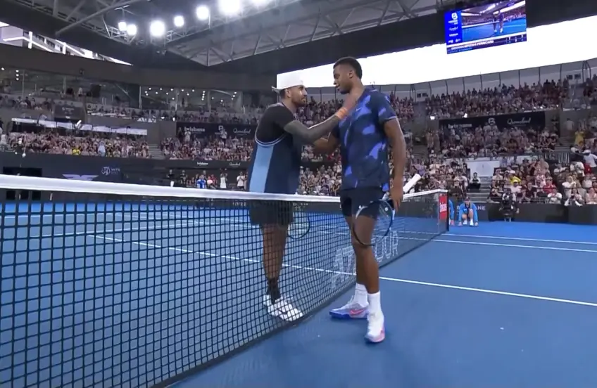 Nick Kyrgios was really impressed with Giovanni Mpetshi Perricard’s serve