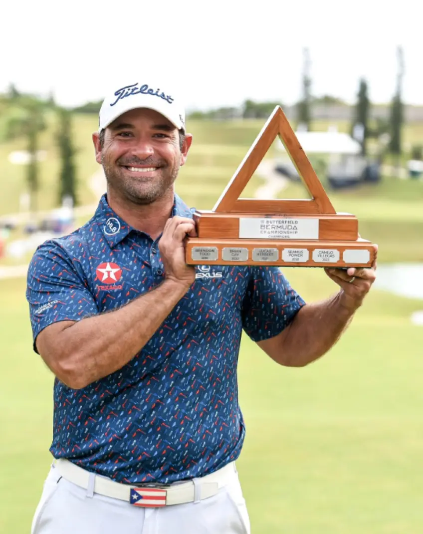 Rafael Campos reflects on tough times before his breakthrough win at Bermuda