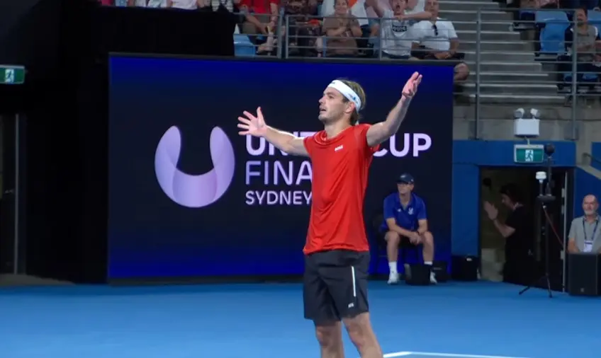 United Cup: Taylor Fritz edges Hubert Hurkacz, wins title for USA!