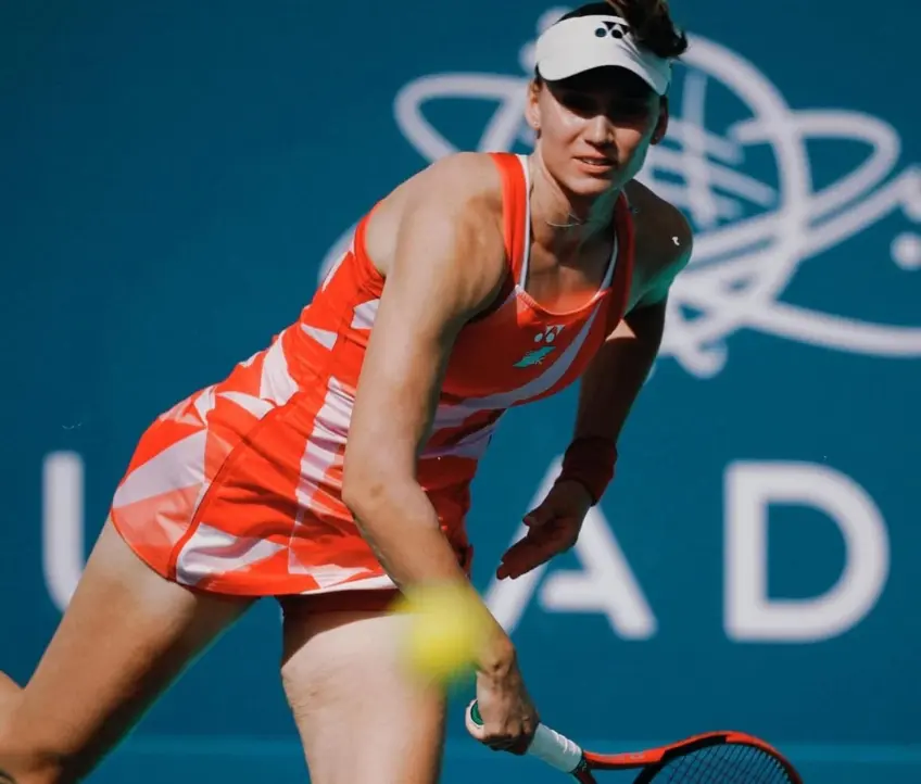 Abu Dhabi: Elena Rybakina avoids shock loss to qualifier in opening match