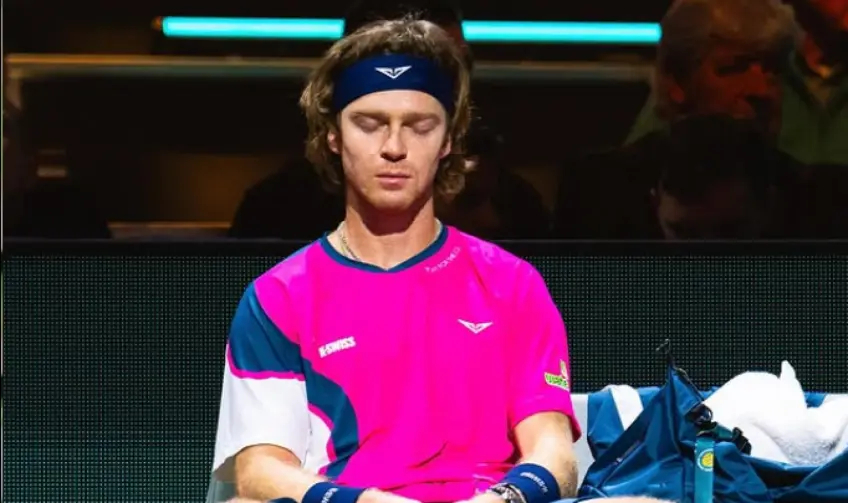 Andrey Rublev compares battling constant fear, anxiety to ‘addiction’