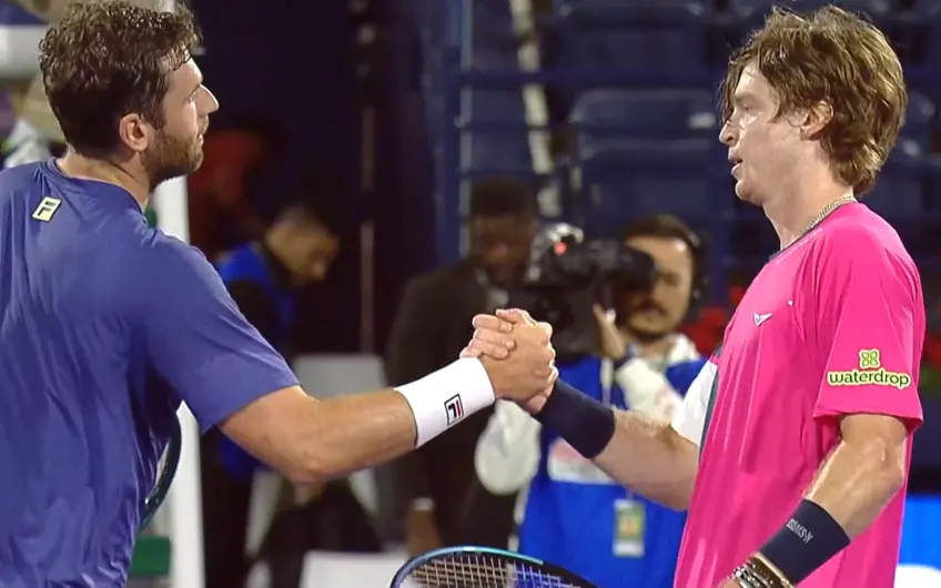 ATP Dubai: Quentin Halys stuns Doha champion Andrey Rublev