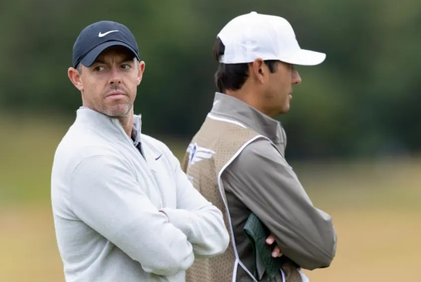 Footage shows McIlroy’s caddie making key decisions before the US Open collapse
