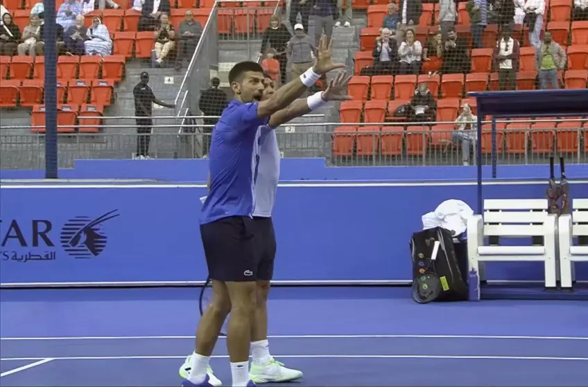 Novak Djokovic, Fernando Verdasco join forces in Doha years after an epic battle