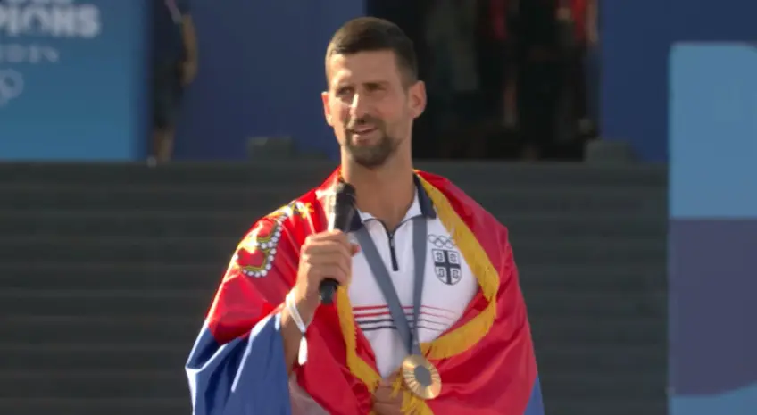 Novak Djokovic’s greatest prize? ‘Olympic Games gold medal is my career highlight’