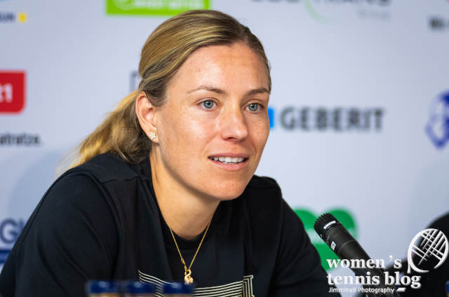 Pregnant and recently retired, Angelique Kerber embarks on a new career!