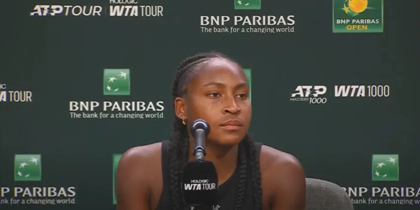 Coco Gauff answers if she’s concerned about her slump after painful Indian Wells loss