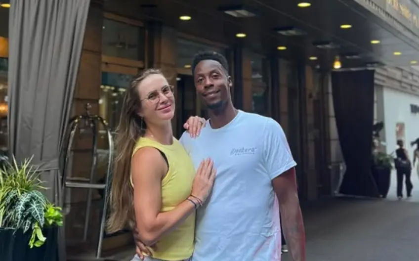 Elina Svitolina says Gael Monfils is ‘nervous, afraid’ whenever she visits Ukraine