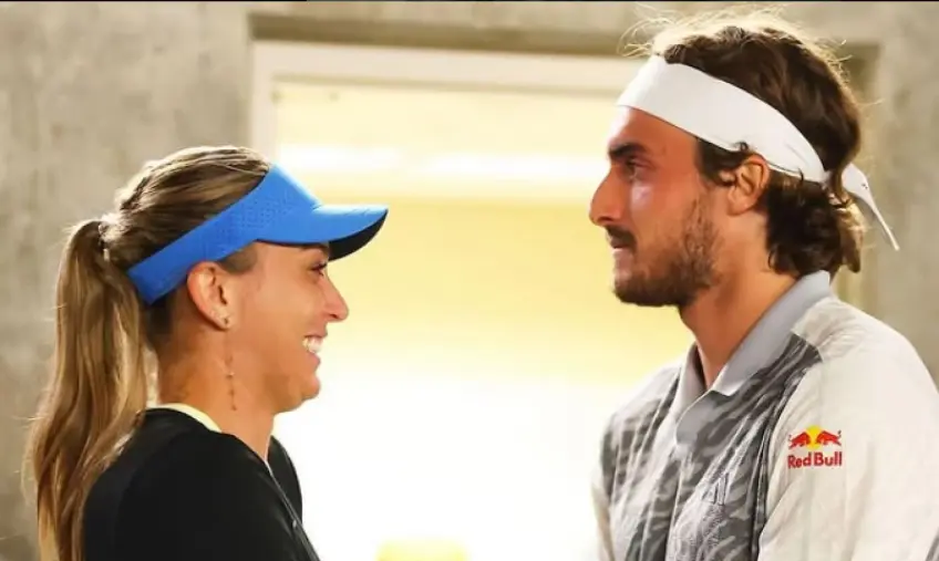 Paula Badosa had five-word reaction to boyfriend Stefanos Tsitsipas’ Dubai triumph