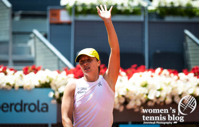 Madrid Open: Swiatek through to 17th consecutive clay-court quarterfinals