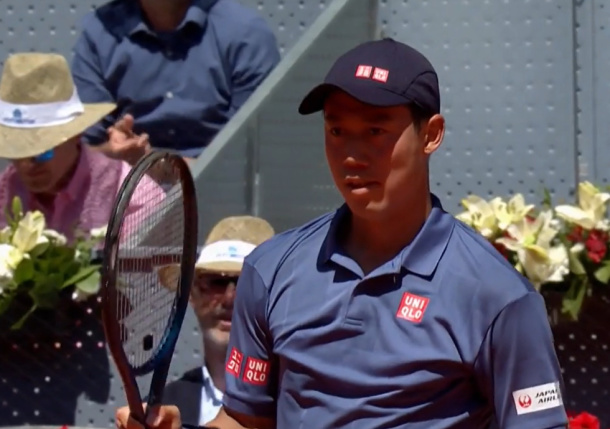 Nishikori Is First Asian to Join ATP’s 450-Win Club