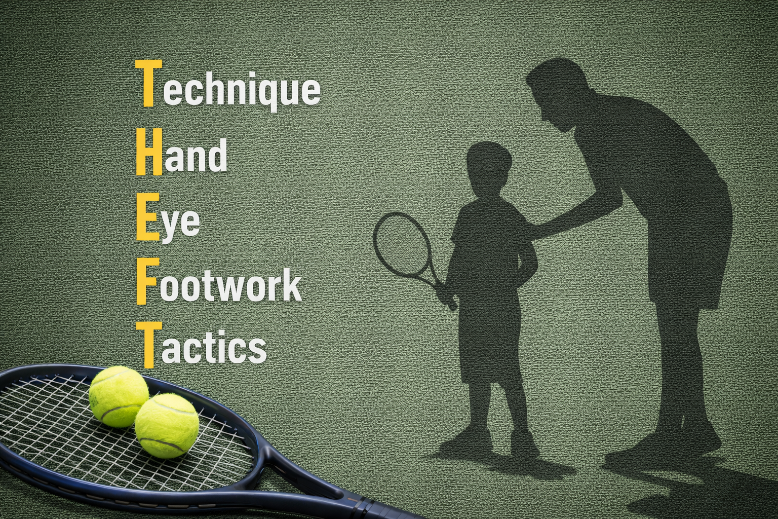 THEFT Tennis: The Step-by-Step Method to Learn and Improve Faster